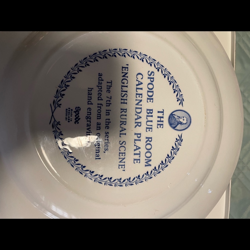 Beautiful Spode Calendar Collection Plate… - Picture 5 of 7